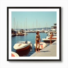 The Old Marina ~Reimagined 73 Art Print