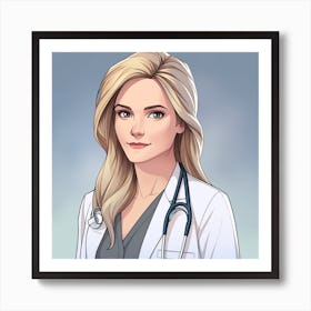 Doctor'S Assistant Art Print