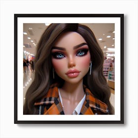 Doll In A Store Art Print