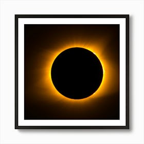 Total Solar Eclipse Art Print