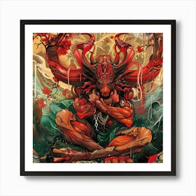 Demon Art Print