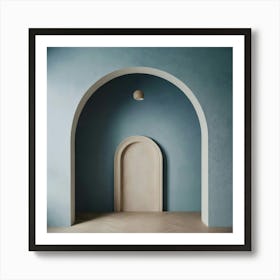 Archway Stock Videos & Royalty-Free Footage 27 Art Print