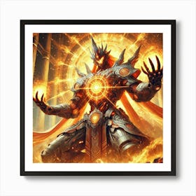 Emperor Solarrus Helios Control Art Print