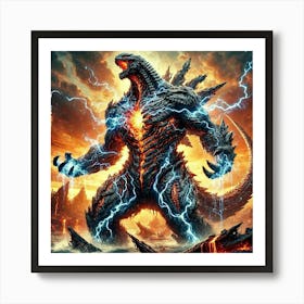 Super Kaiju Regeneration Art Print