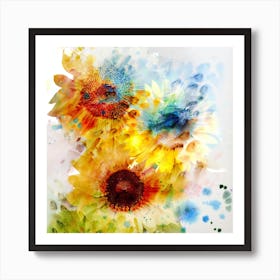 Sunflowers Art Print