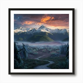 Panoramic Vistas Art Print