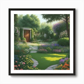 Garden of Eden Art Print