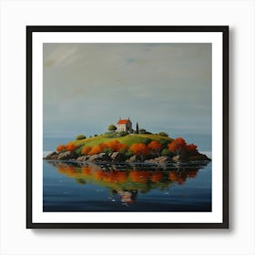 Island In The Middle Of The Sea Art Print