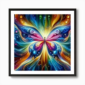 Butterfly Painting Art Print