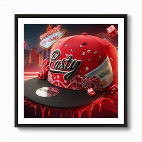 Las Vegas Whoop Art Print