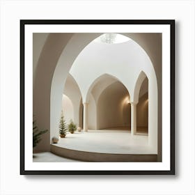 Arches Of A Mosque Art Print