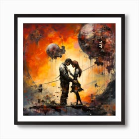 Lovers By Csaba Fikker 44 Art Print