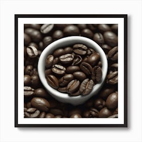 Coffee Beans 201 Art Print