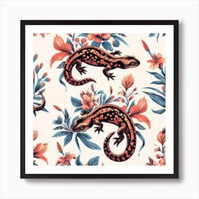 SALAMANDER Art Print