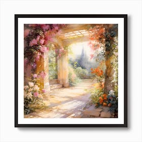 Whispers of Romance: Sensual Impressions Art Print