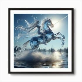 Glass Horse Art Print