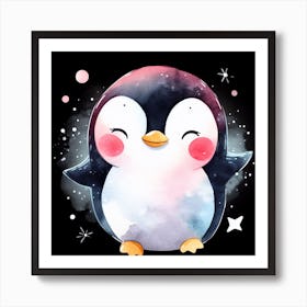 Cute Penguin 5 Art Print