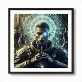 Cyborg 12 Art Print