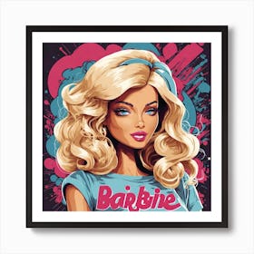 Barbie 6 Art Print