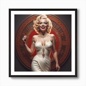 Marilyn Monroe Poses Art Print