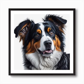 Bernese Mountain Dog 1 Art Print