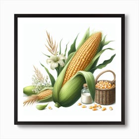 Corn 1 Art Print