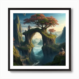 Fantasy Landscape Art Print