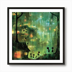 Fairytale Forest 5 Art Print