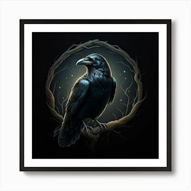 Raven 1 1 Art Print