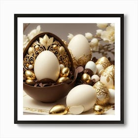 Easter Eggs 6 Art Print