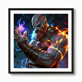 God Of War 11 Art Print