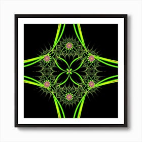 Artwork Fractal Allegory Art Poster