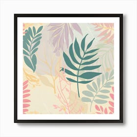 Tropical Leaves 4 Art Print