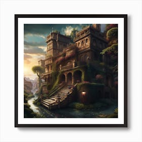 Fantasy Painting Art Print