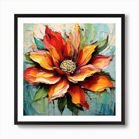 Poinsettia 1 Art Print