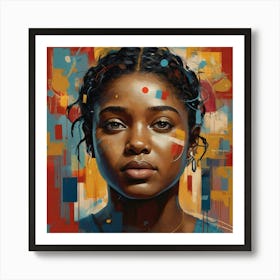 African American Woman Art Print