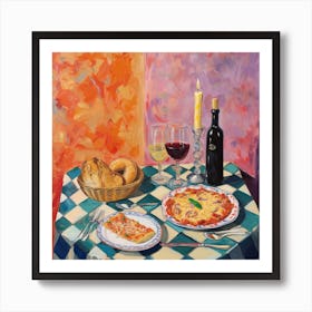 La Dispensa Del Contadino Trattoria Italian Food Kitchen Art Print