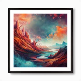 River charms Art Print