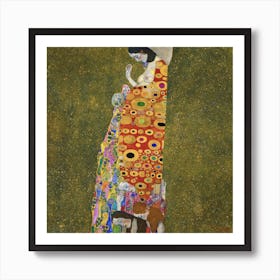 Hope II, Gustav Klimt Art Print