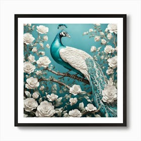 Peacock 6 Art Print