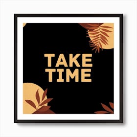 LOVE and time Art Print