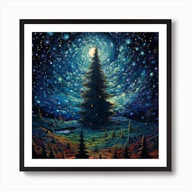 Like Christmas Tree 4 Art Print