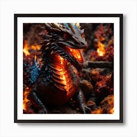 Game Of Thrones Dragon Art Print