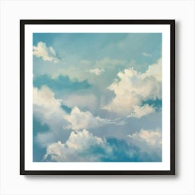 Clouds In The Sky 12 Art Print