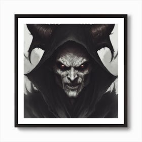 Demon Horns Art Print