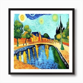 Starry Night Art Print