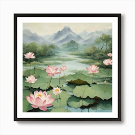 Chinese Art 21 Art Print