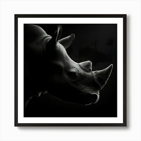 Rhinoceros 3 Art Print