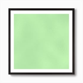 Green Glass Art Print