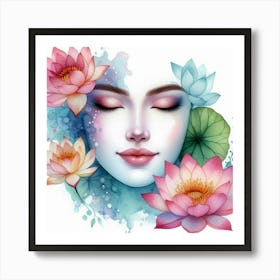 Water Lily Art Print